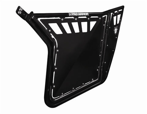 Pro Armor® RZR, RZR S, RZR XP Doors with Sheet Metal and Cut Outs (Set) - BLACK