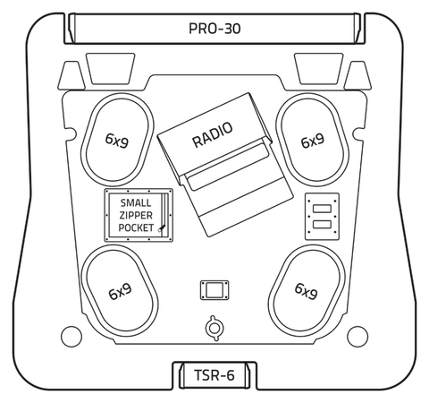 Pro Box RZR 1000 ROOF - PACKAGE 5